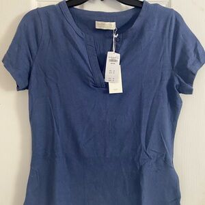 Abercrombie & Fitch Blue Short Sleeve Tee
